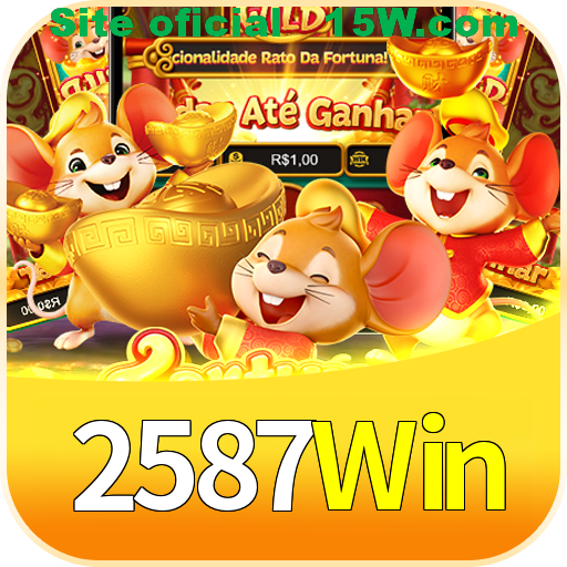 Imagem promocional da 2587Win mostrando a plataforma e suas vantagens